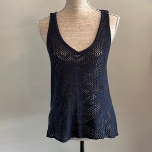 Fashion On Earth | Size M | Blue | Knitted Tank Sweater